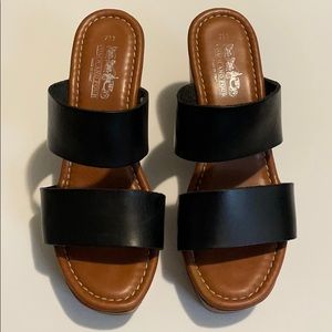 Coach and Four Heeled Sandals